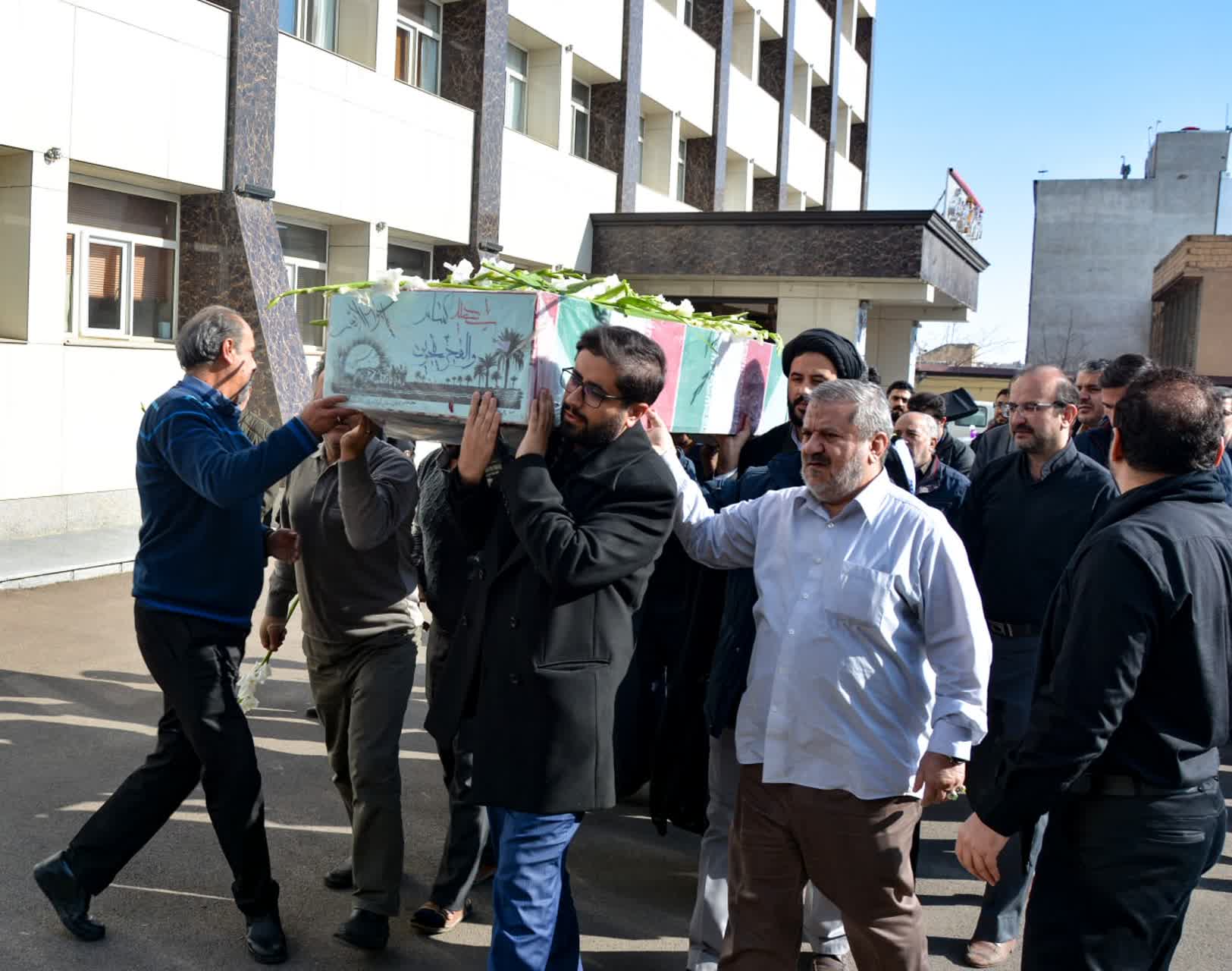 شهید گمنام، میهمان گاز همدان