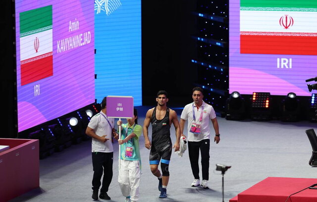 کاویانی‌نژاد به مدال نقره بازی‌های آسیایی رسید