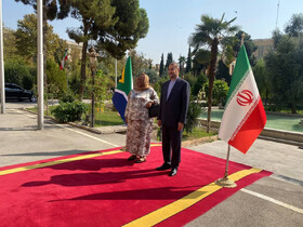 وزرای امور خارجه ایران و آفریقای جنوبی دیدار کردند