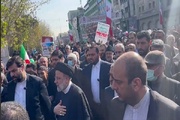 رئیس جمهور: حضور پرشور مردم برای مسئولین، مسئولیت‌آور است