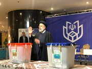 رئیسی: رأی مردم تعیین کننده است